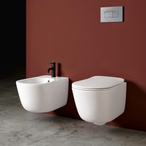 Sanitari sospesi AXA Eva WC e Bidet